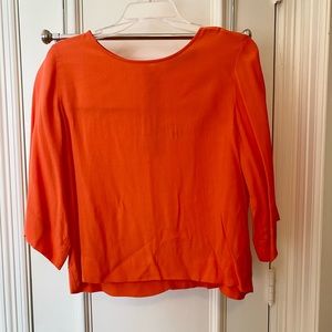 Anthropologie Sam & Levi orange top